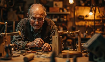 Inventeur bricoleur age 83