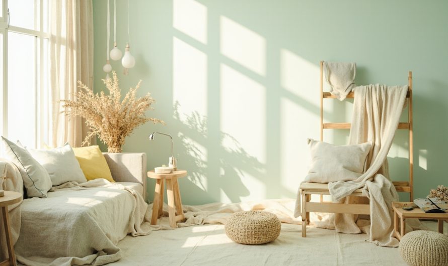 Quelle couleur associer au vert d’eau en décoration intérieure ?