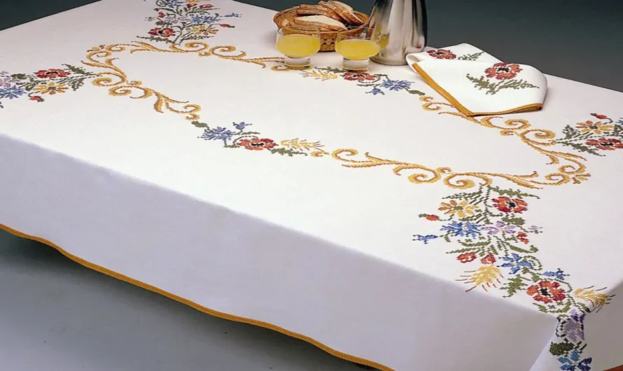Nappe brodée : le raffinement discret qui transforme une table