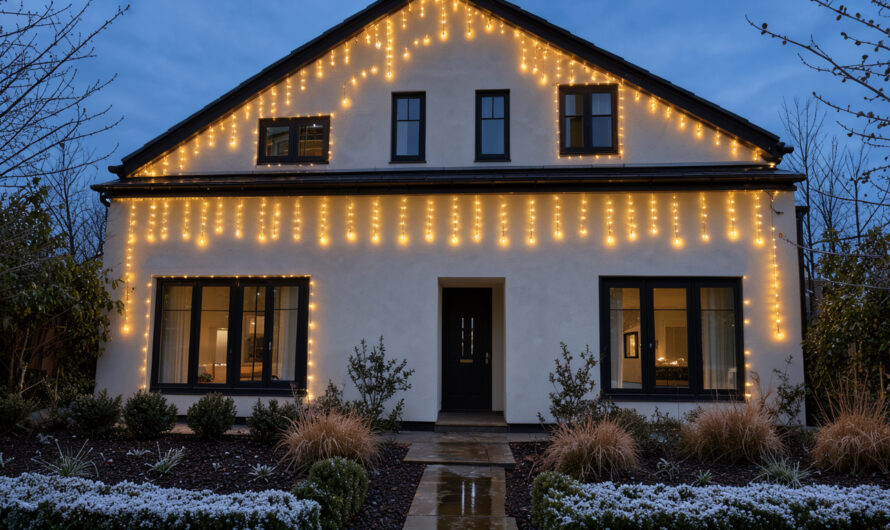 Quelles guirlandes LED choisir pour la Maison de Noël de Patrice Dimenski ?